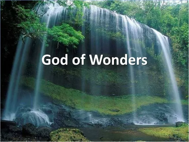 god of wonders