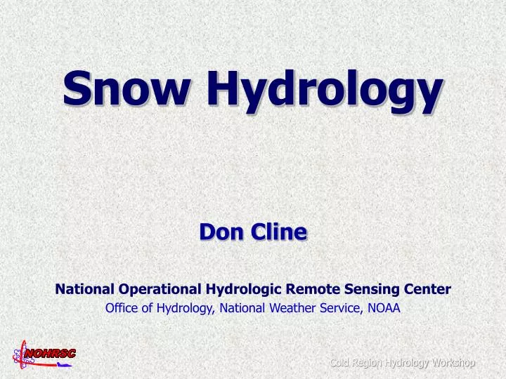 snow hydrology