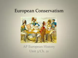 European Conservatism