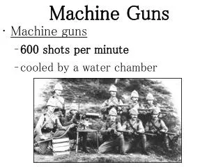 Machine Guns