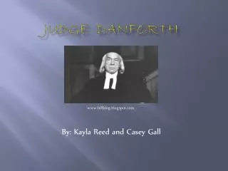 Judge Danforth