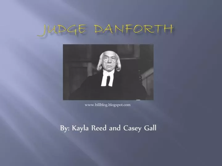 judge danforth