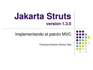 jakarta struts version 1 3 5