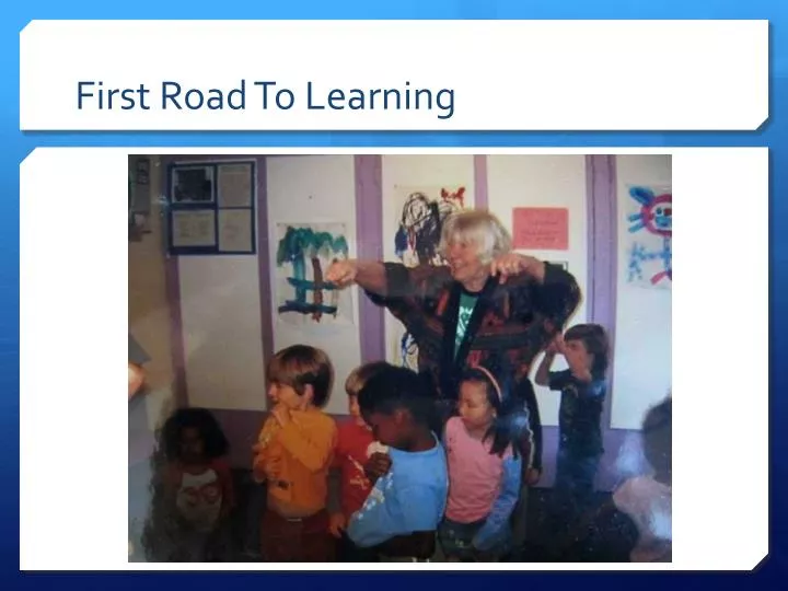 first road to learning