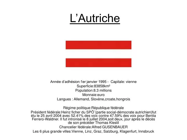 l autriche