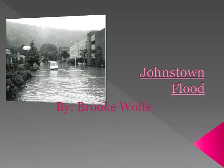 johnstown flood