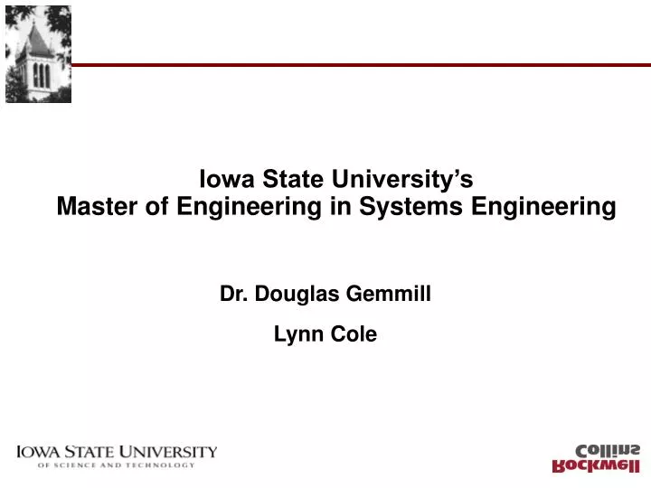 iowa state university s master of engineering in systems engineering