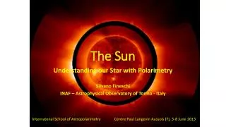 the sun