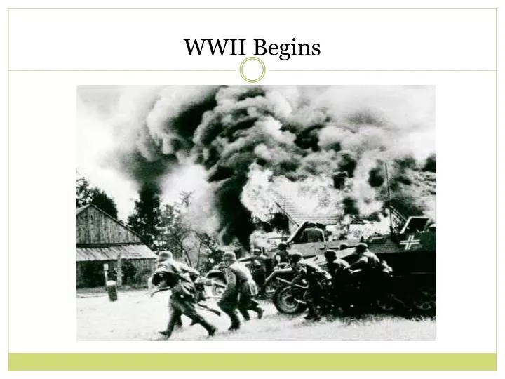 wwii begins