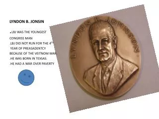 LYNDON B. JONSIN
