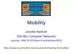 Mobility - slide 1