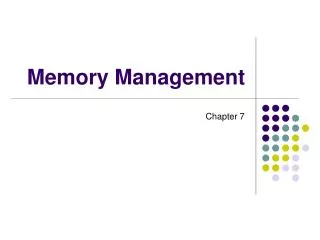 Memory Management