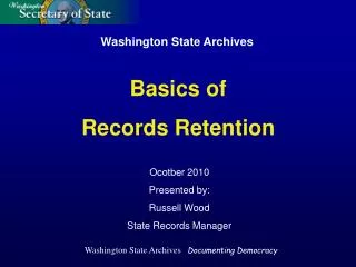 Washington State Archives