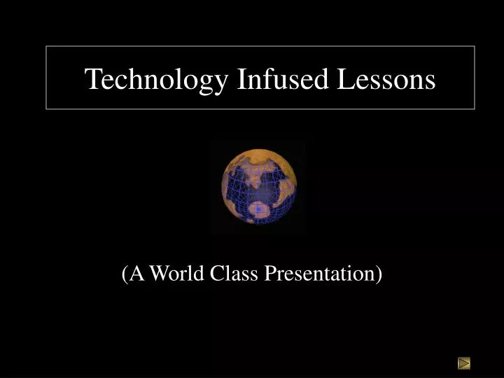 technology infused lessons