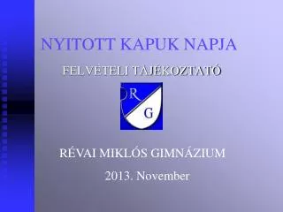 nyitott kapuk napja