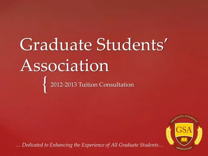 graduate students association
