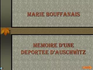 marie bouffanais