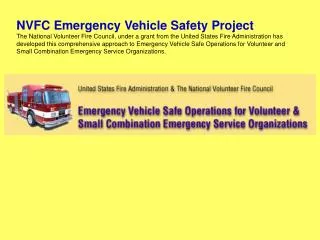 NVFC Emergency Vehicle Safety Project