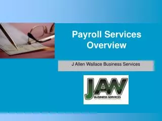 Payroll Services Overview