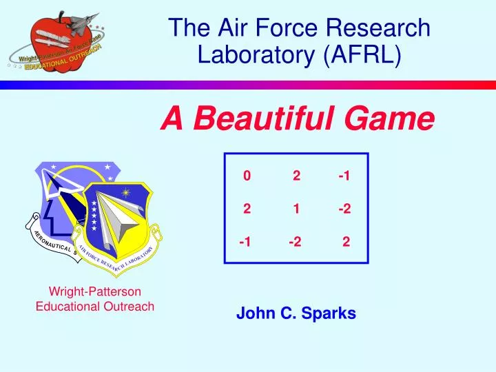 the air force research laboratory afrl
