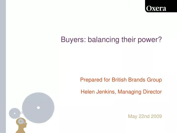 buyers balancing their power