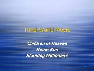 Third-World Movie