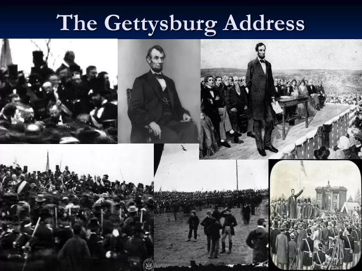 the gettysburg address