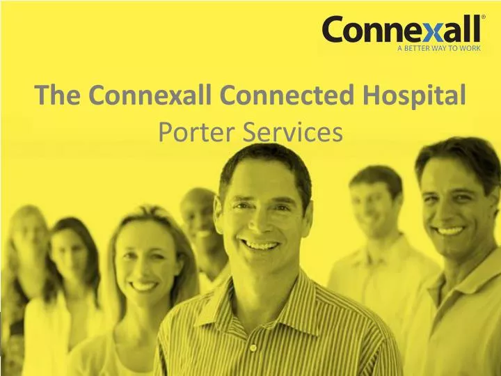 the connexall connected hospital porter services