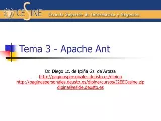 tema 3 apache ant