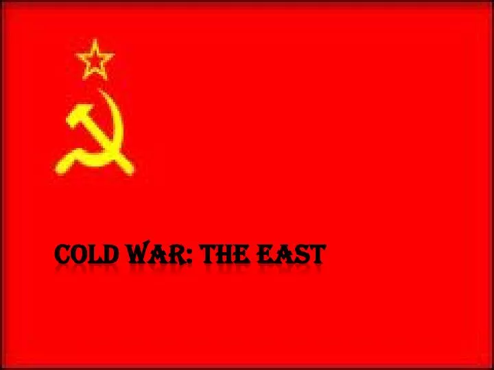 cold war the east