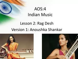 AOS:4 Indian Music