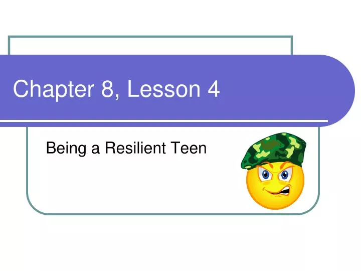 chapter 8 lesson 4