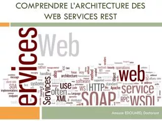 comprendre l architecture des web services rest
