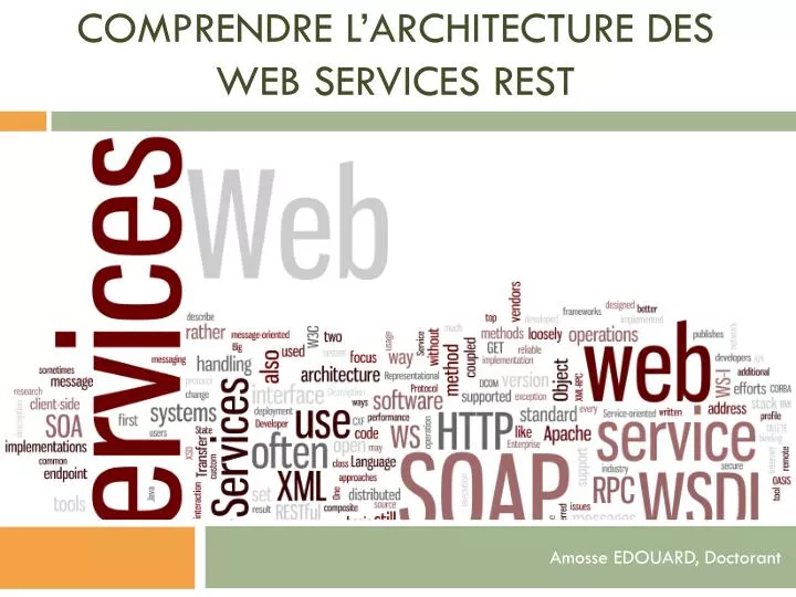 comprendre l architecture des web services rest
