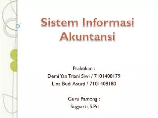 sistem informasi akuntansi