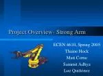 Project Overview- Strong Arm - slide 1