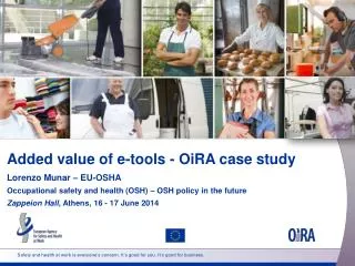 Added value of e- tools - OiRA case study