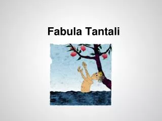 fabula tantali
