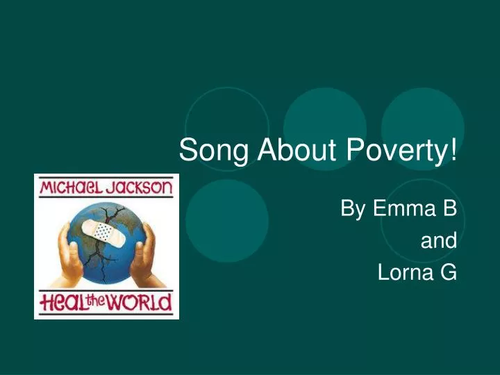 song about poverty