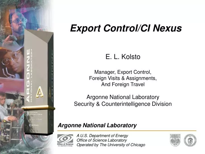 export control ci nexus