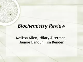 Biochemistry Review