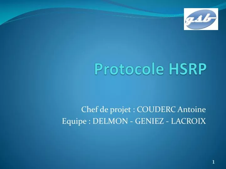 protocole hsrp