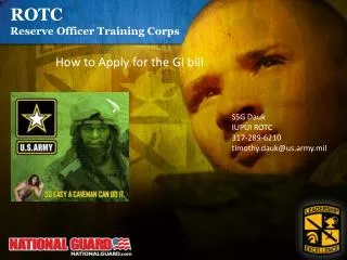 ROTC Reserve Officer Training Corps