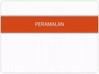 PPT - PERAMALAN ( FORECASTING ) PowerPoint Presentation, Free Download ...