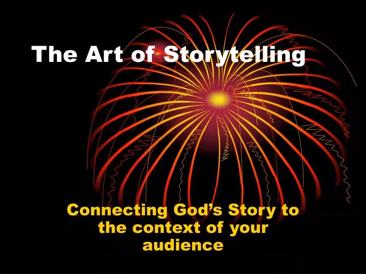 the art of storytelling