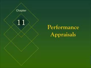 Performance Appraisals