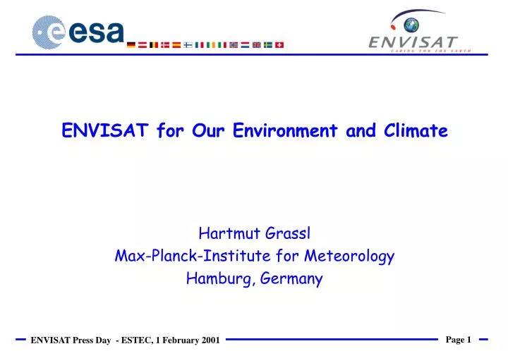 envisat for our environment and climate