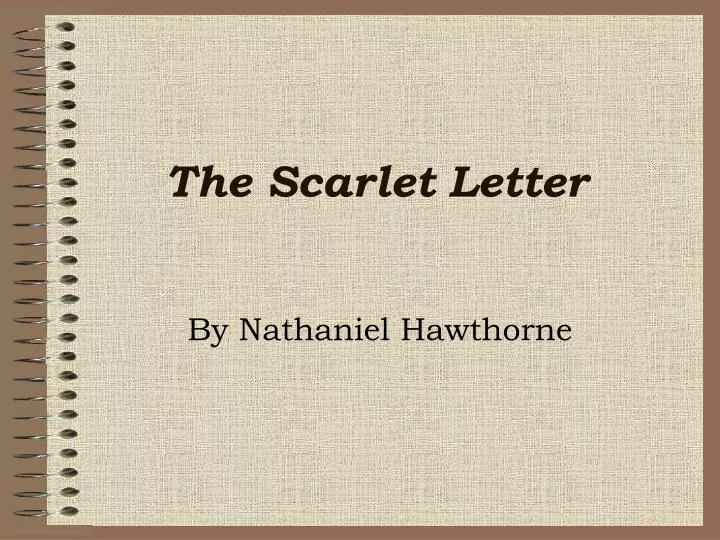 the scarlet letter