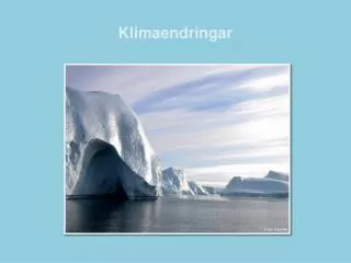 Klimaendringar