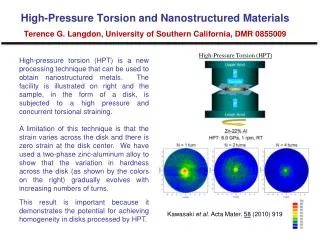 High-Pressure Torsion (HPT)